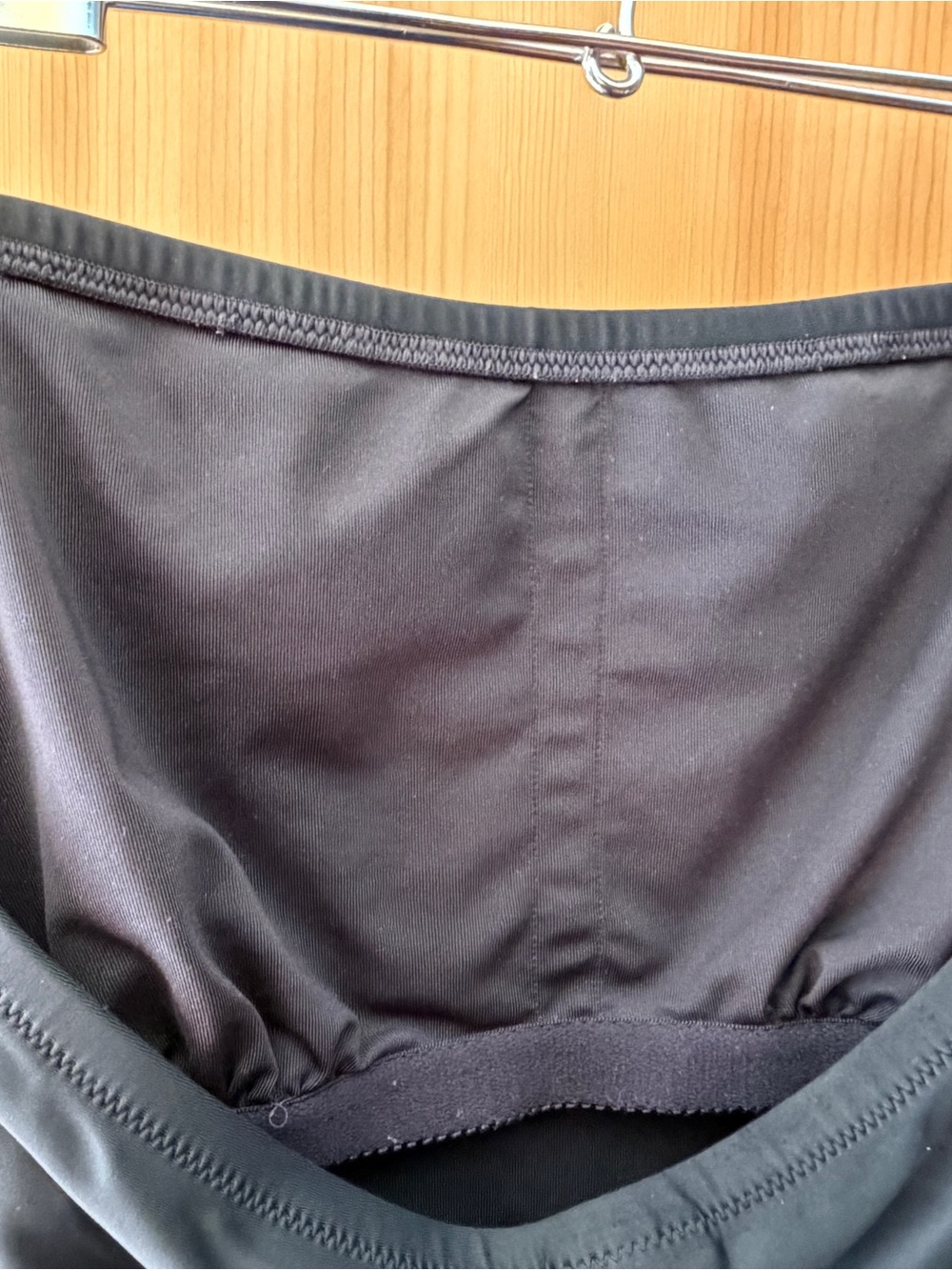 J. Crew Black Ruched One-Piece Swimsuit Size 12 - Picture 5 of 8